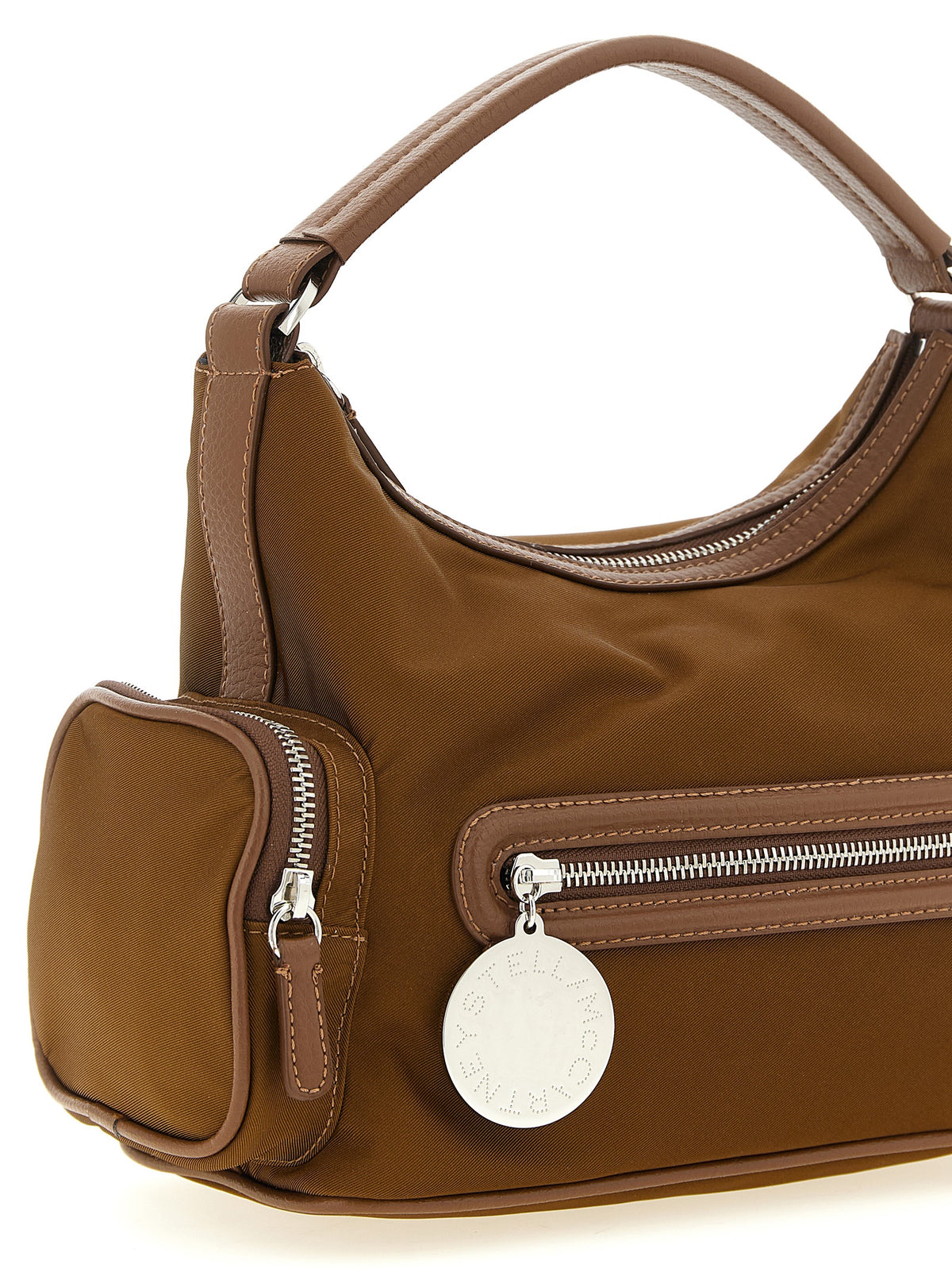Stella McCartney Dartmoor Brown Polyamide Crossbody Bag