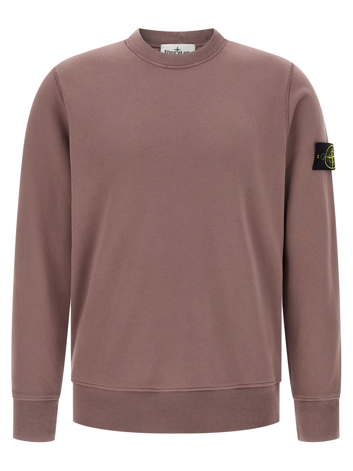 Sweat-shirt Stone Island en coton violet