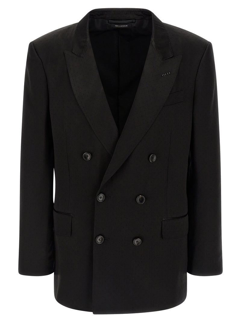 Blazer Tom Ford en viscose noire