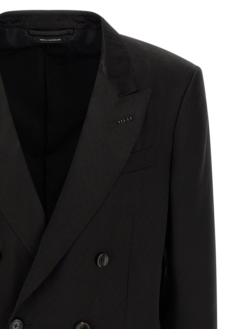 Blazer Tom Ford en viscose noire