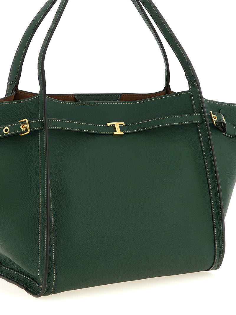 Tod's Bicolor Calfskin Tote Bag - Timeless Elegance