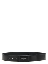 Givenchy Black Calfskin Belt