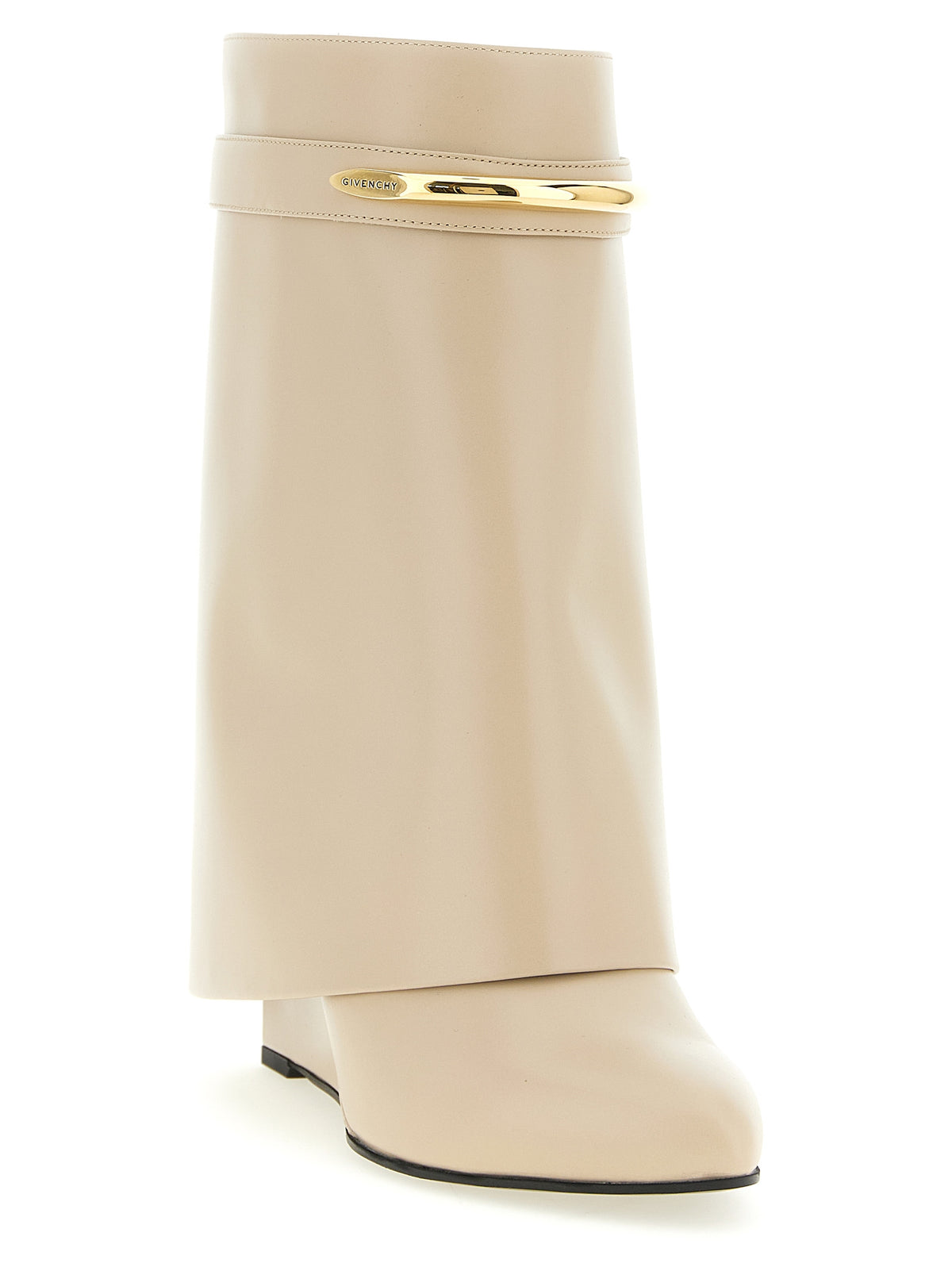 Givenchy Beige Calfskin Ankle Boots