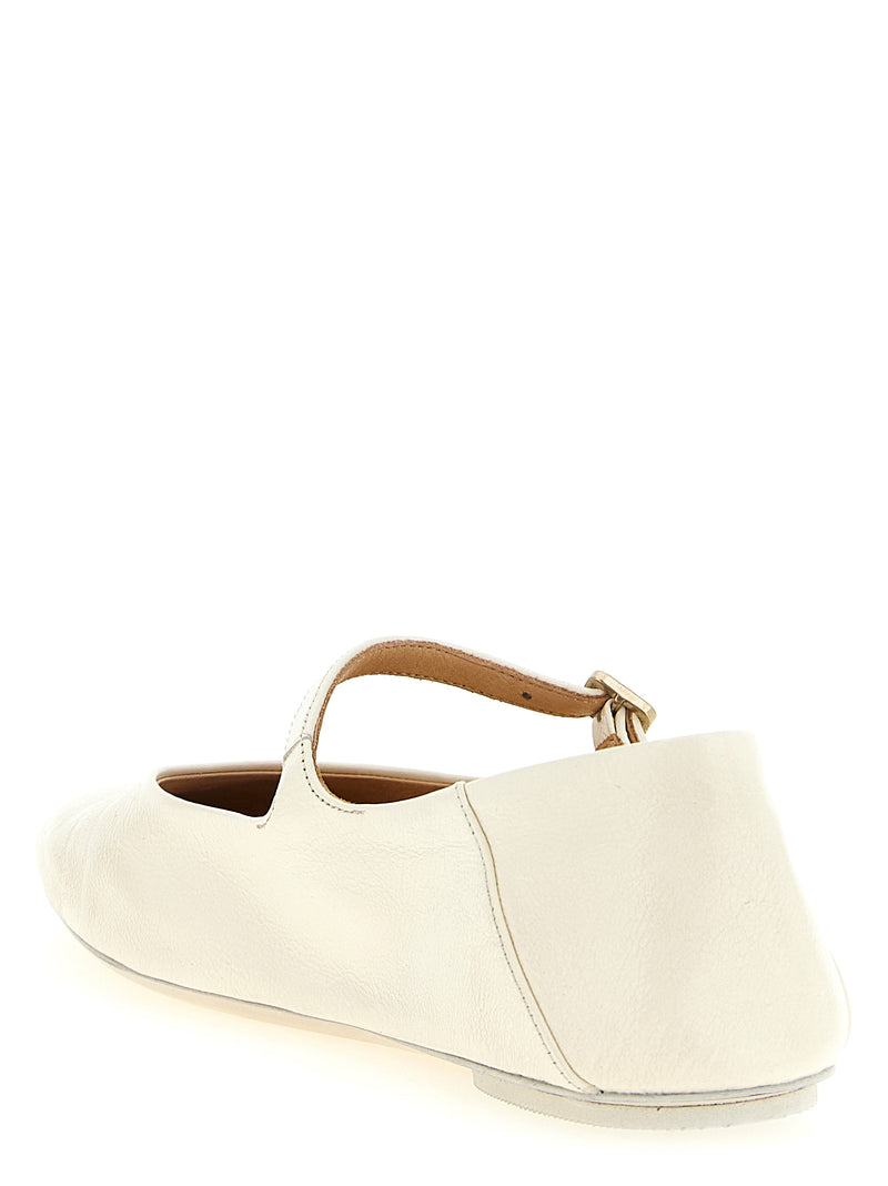 Ballerines Marsell en veau beige