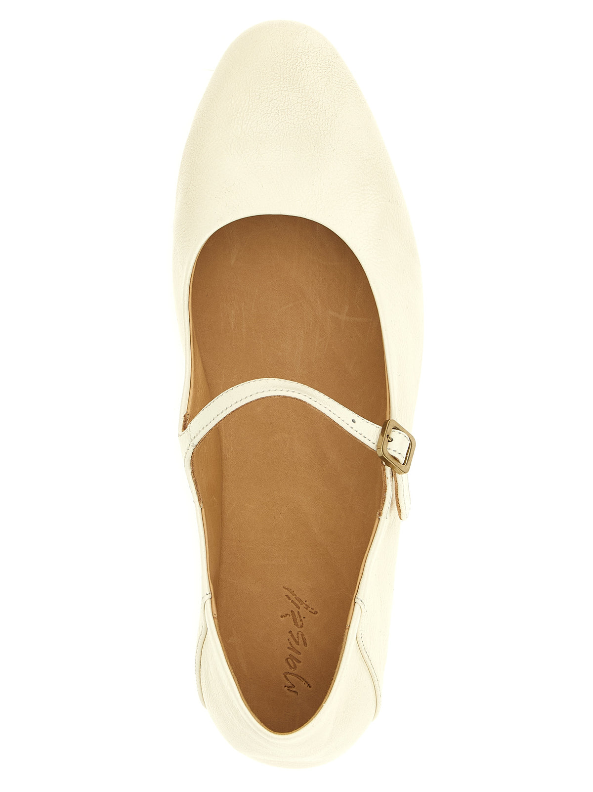 Ballerines Marsell en veau beige