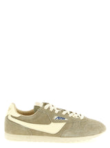 Baskets athlétiques Autry Gray en cuir de vachette