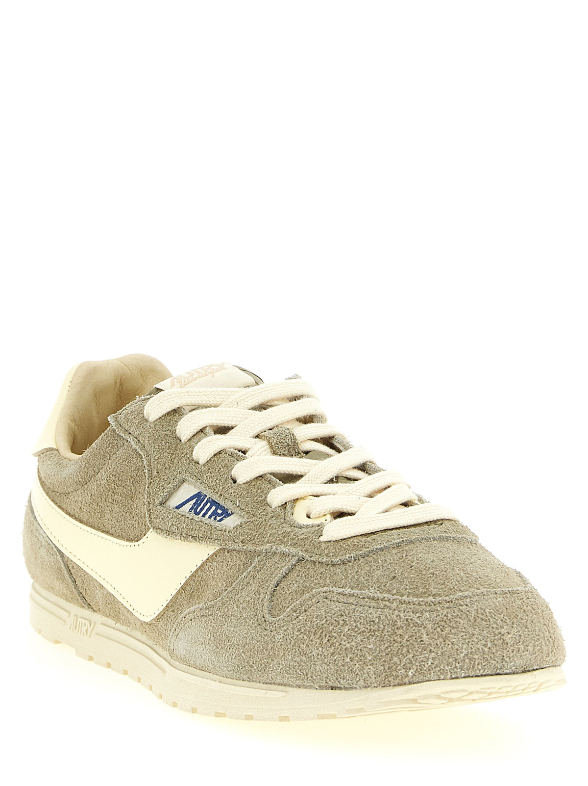 Baskets athlétiques Autry Gray en cuir de vachette
