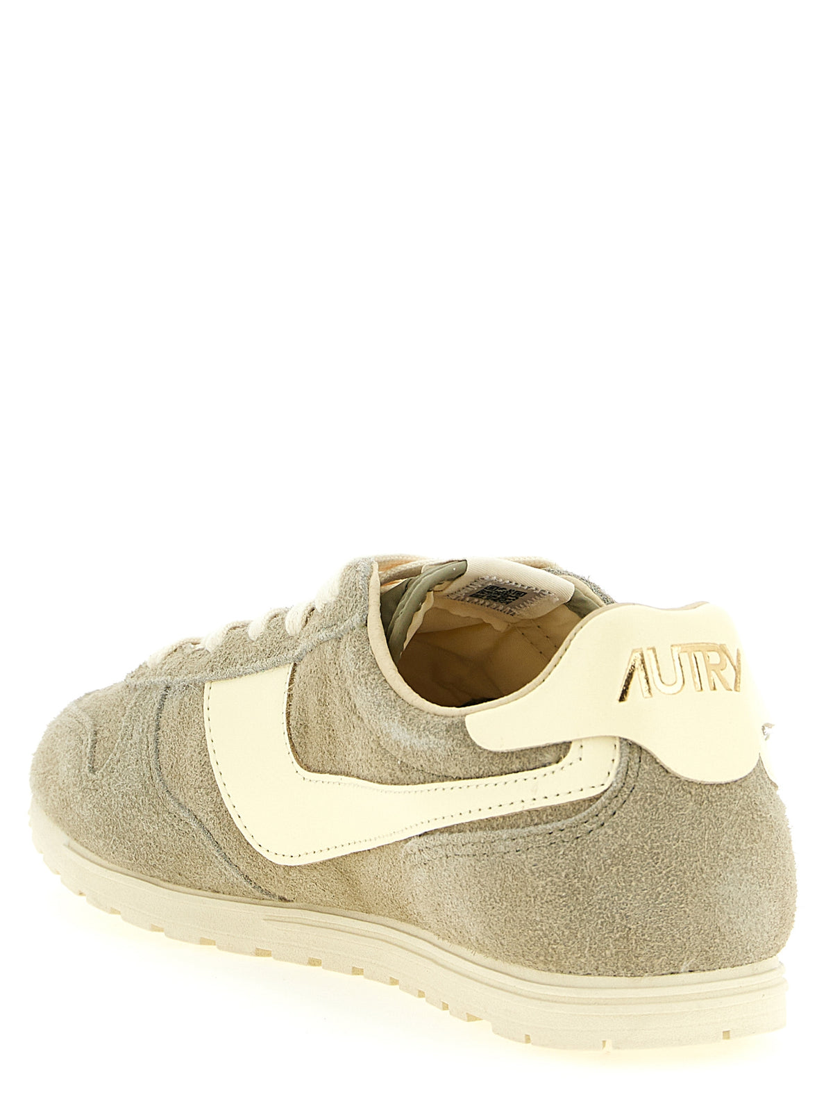 Baskets athlétiques Autry Gray en cuir de vachette
