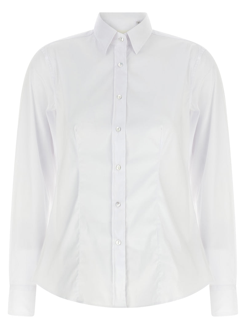 XACUS White Cotton Blouse