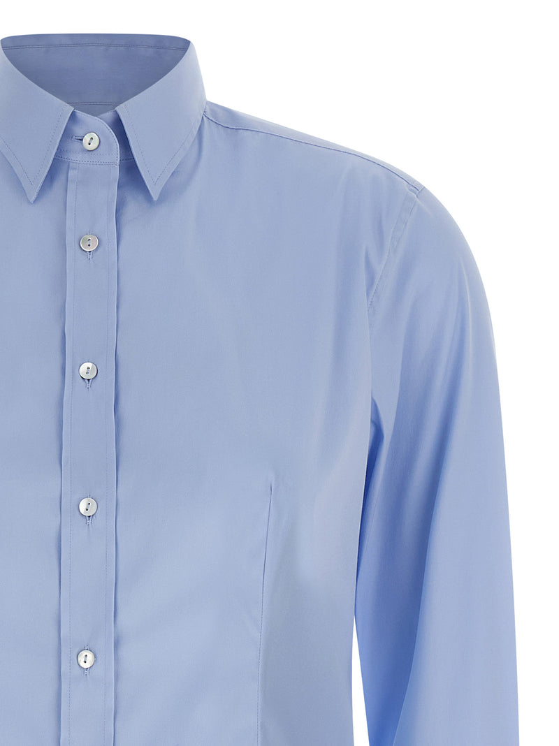 XACUS Blue Cotton Blouse