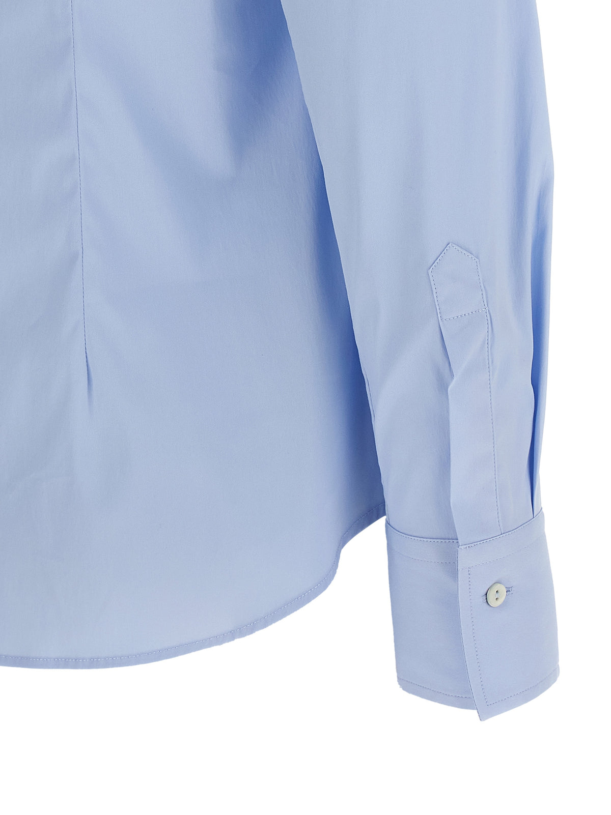 Chemisier XACUS bleu en coton