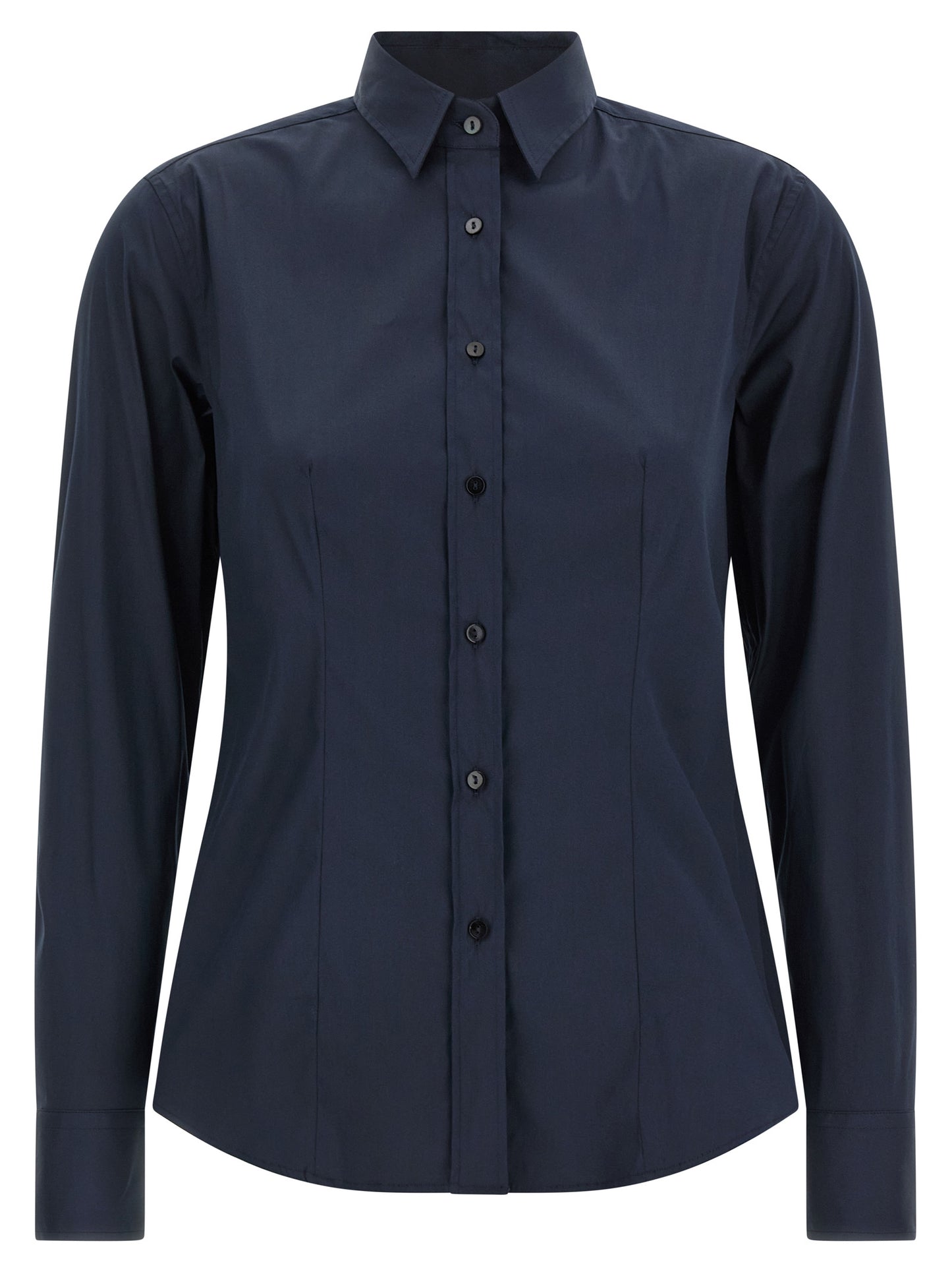XACUS Blue Cotton Blouse