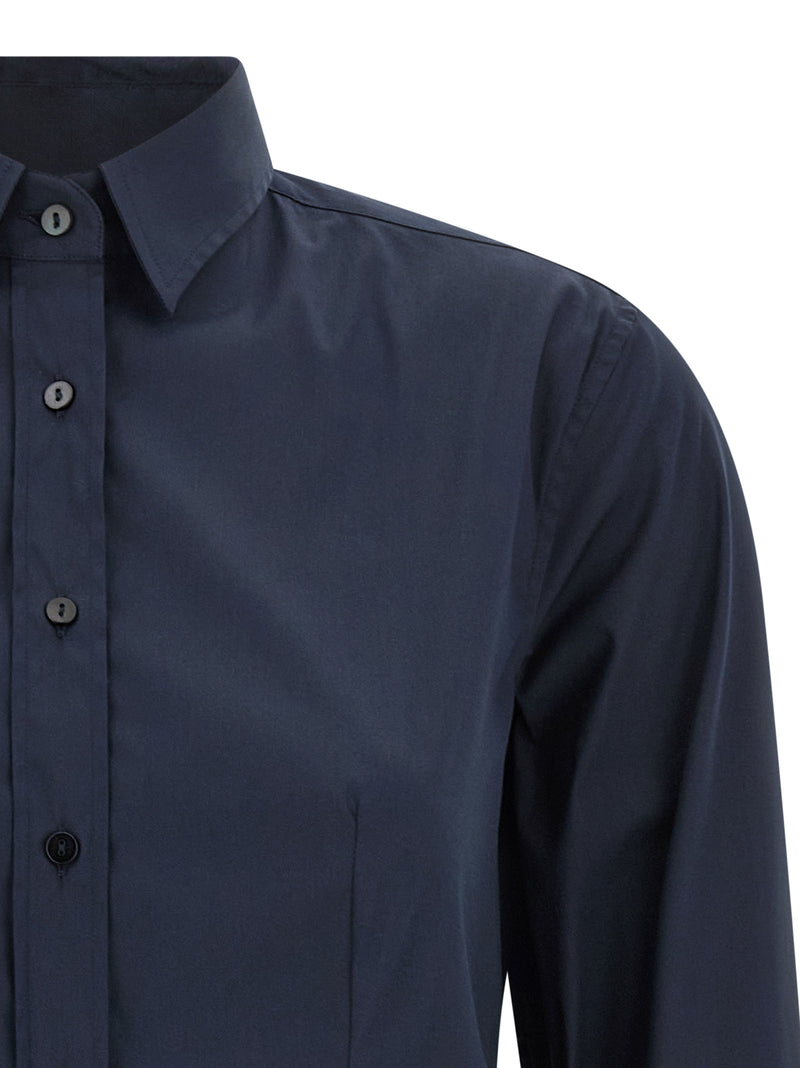 XACUS Blue Cotton Blouse