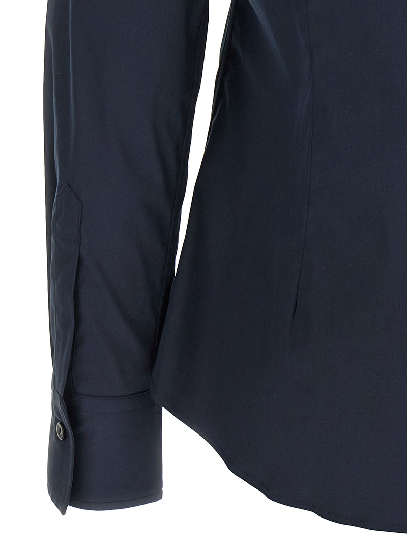 XACUS Blue Cotton Blouse