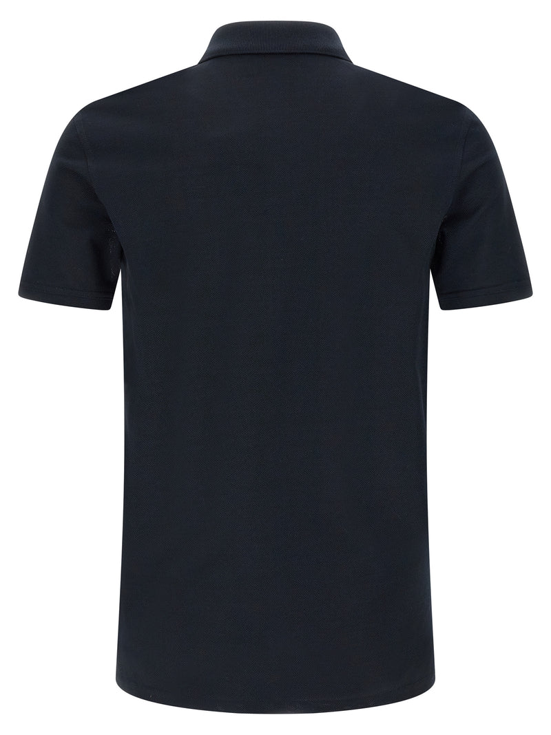 Givenchy Blue Cotton Polo Shirt - Effortless Elegance