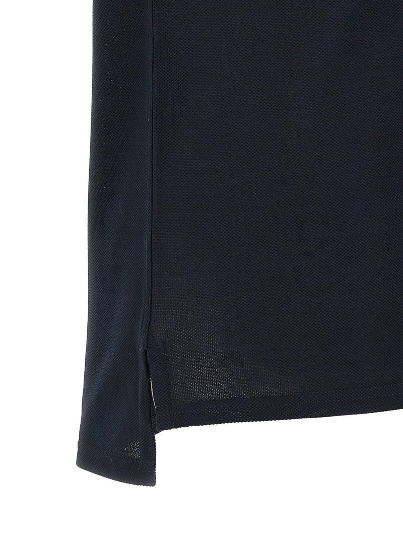 Givenchy Blue Cotton Polo Shirt - Effortless Elegance