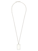 Maison Margiela Silver Brass Necklace - Bold & Trendy Design