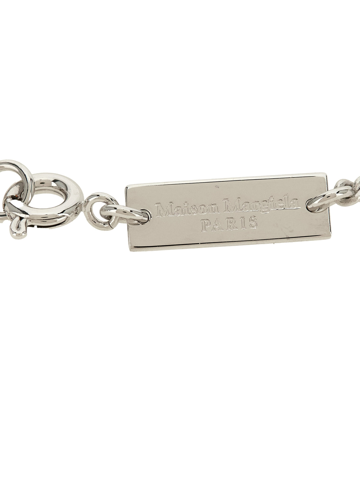 Maison Margiela Silver Brass Necklace - Bold & Trendy Design