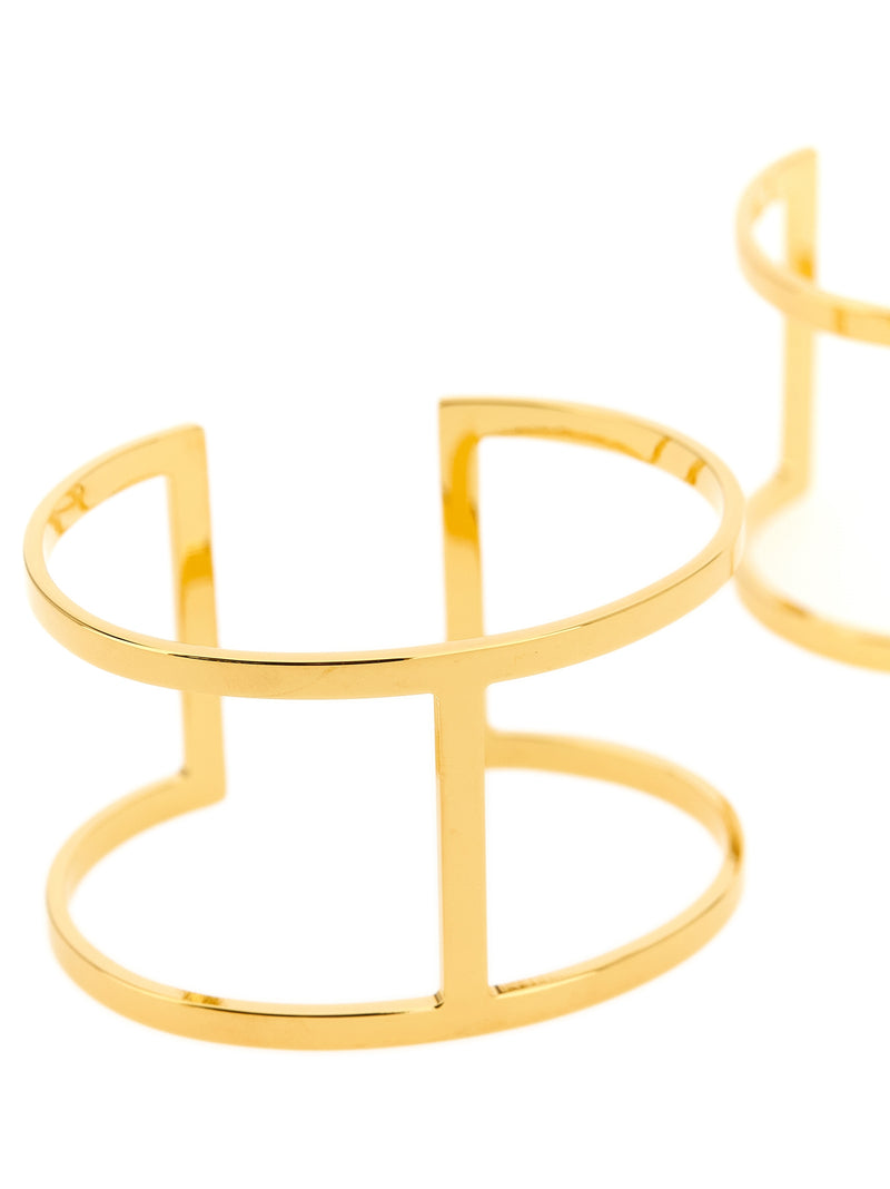 Elisabetta Franchi Gold Brass Bracelet