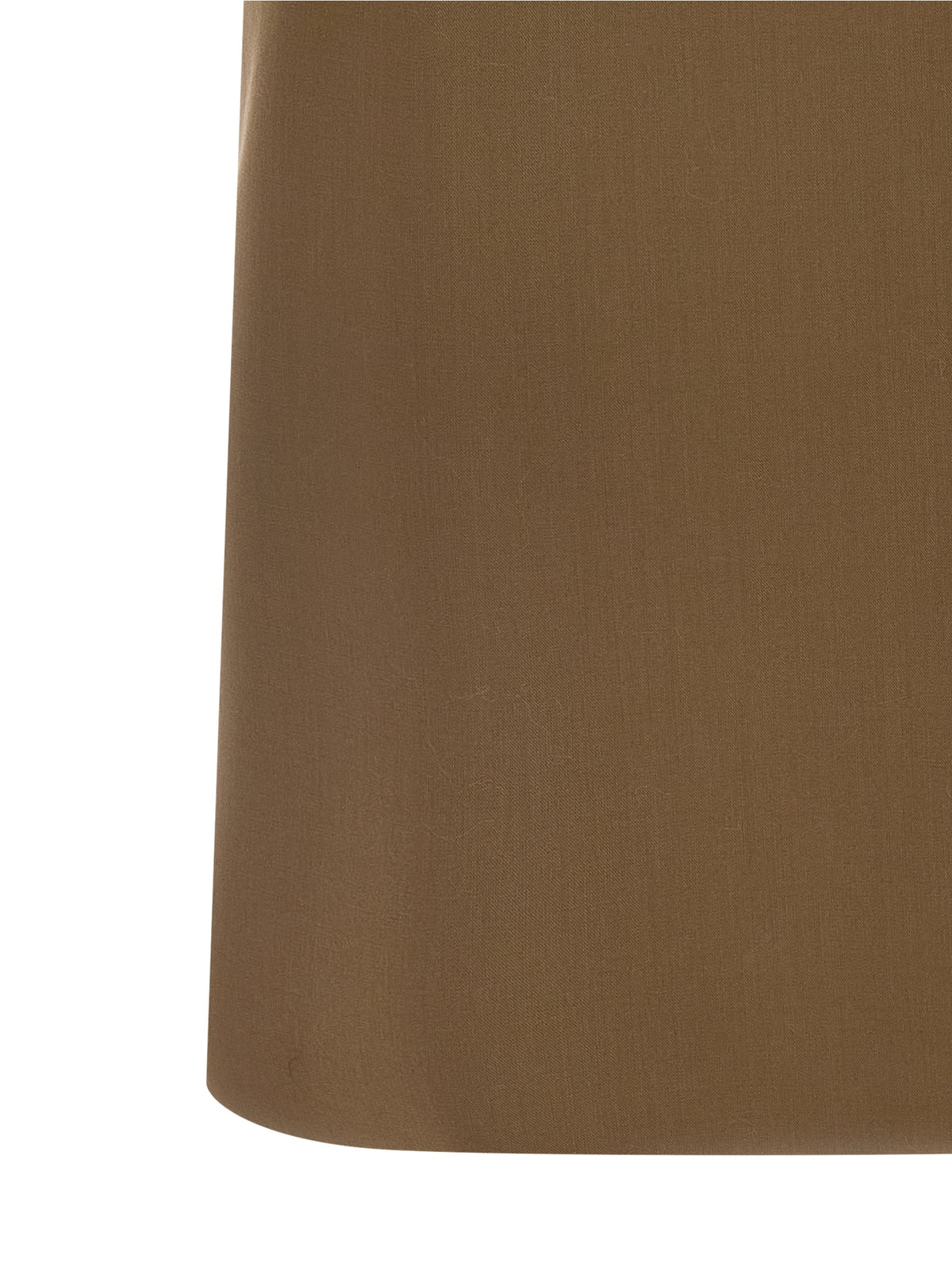 Max Mara Mxmcerto Brown Virgin Wool Trench Coat