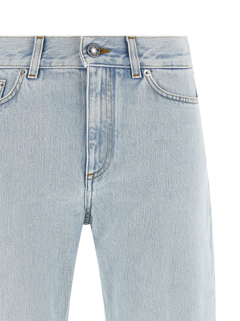 Givenchy Blue Cotton Straight-Leg Jeans for Women