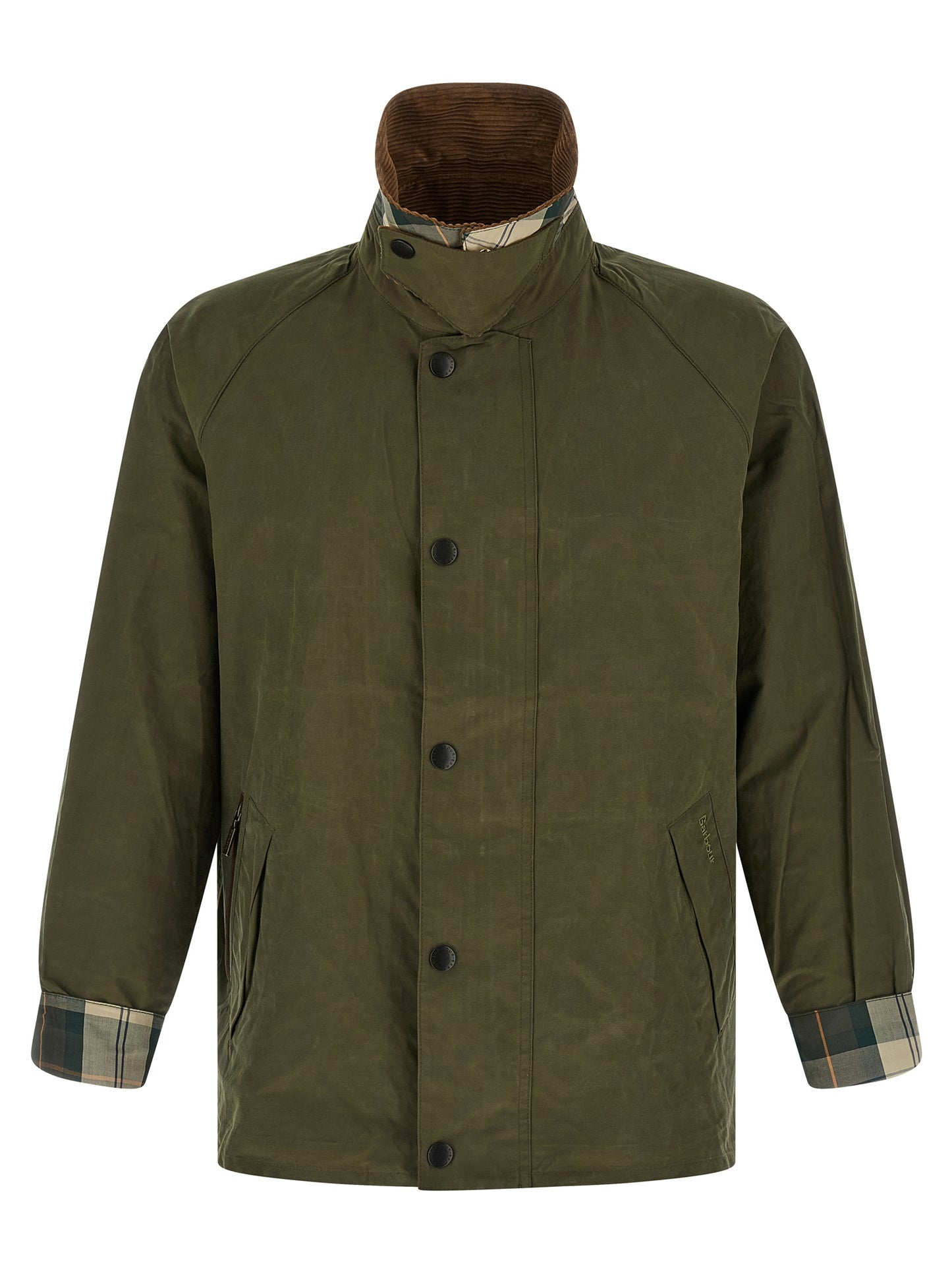 Barbour Bicolor Cotton Full-Length Jacket