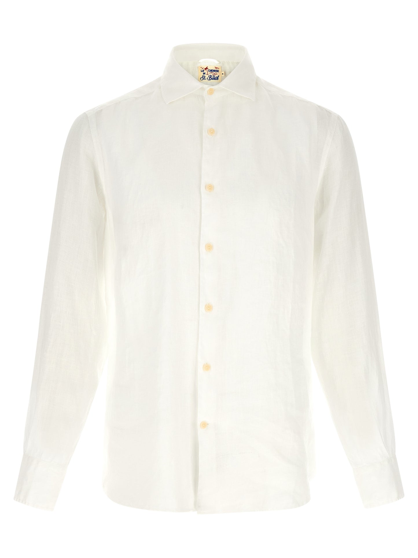 MC2 Saint Barth White Linen Blouse