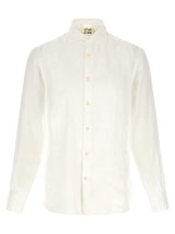 Blouse en lin blanc MC2 Saint Barth