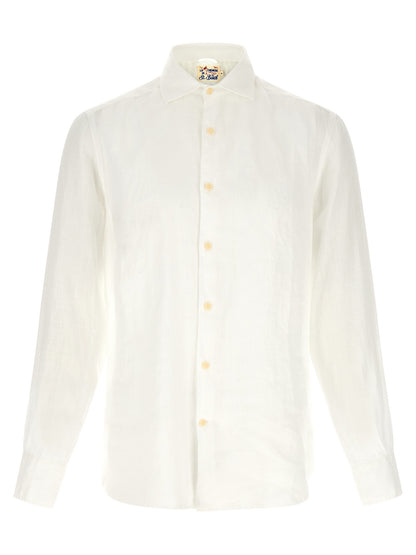 MC2 Saint Barth White Linen Blouse