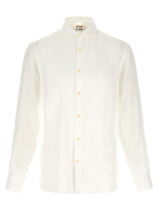 MC2 Saint Barth White Linen Blouse
