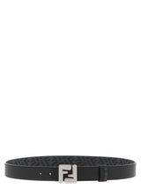 Ceinture Regular Fendi en veau multicolore