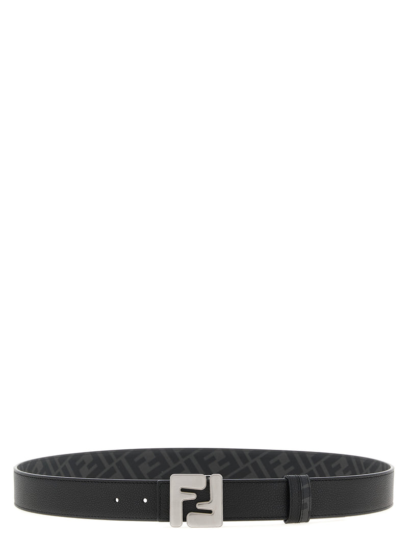 Ceinture Regular Fendi en veau multicolore