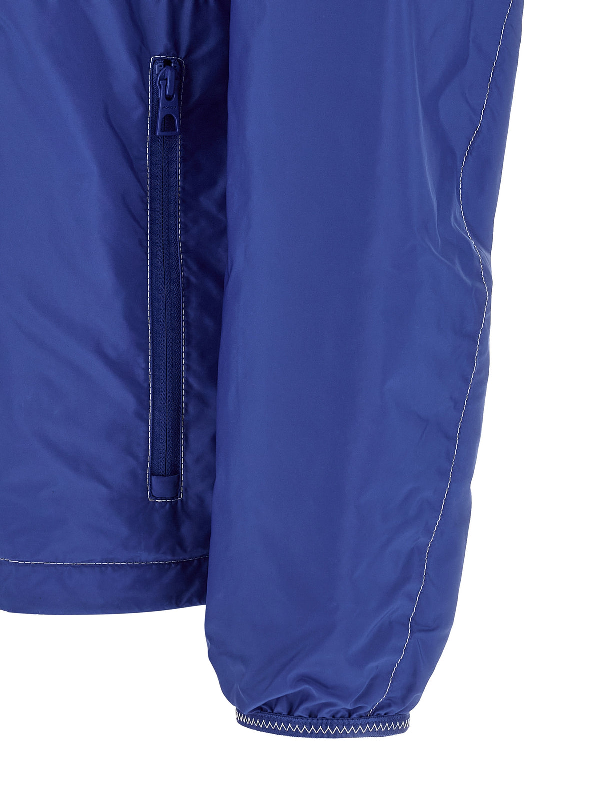 Veste Moncler en polyamide bleu