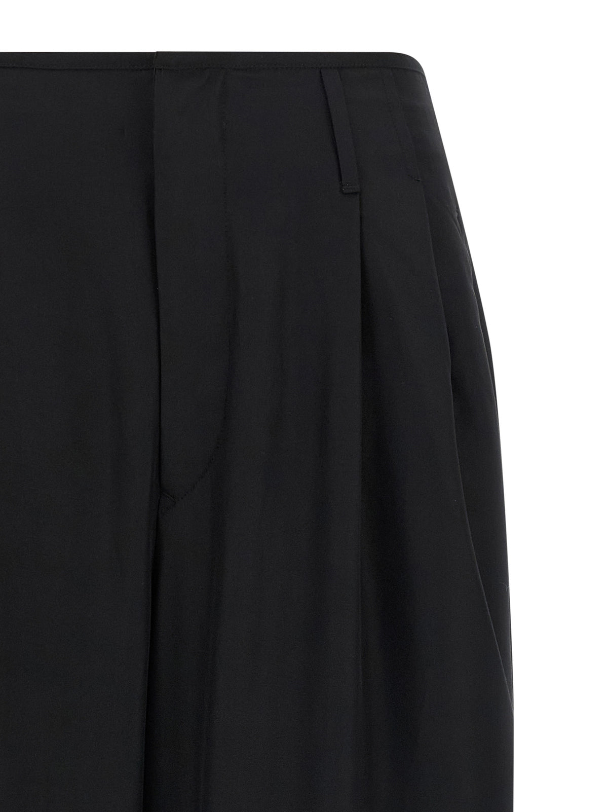 Pantalons Casual Noirs en Viscose Darkpark - Modèle Diana