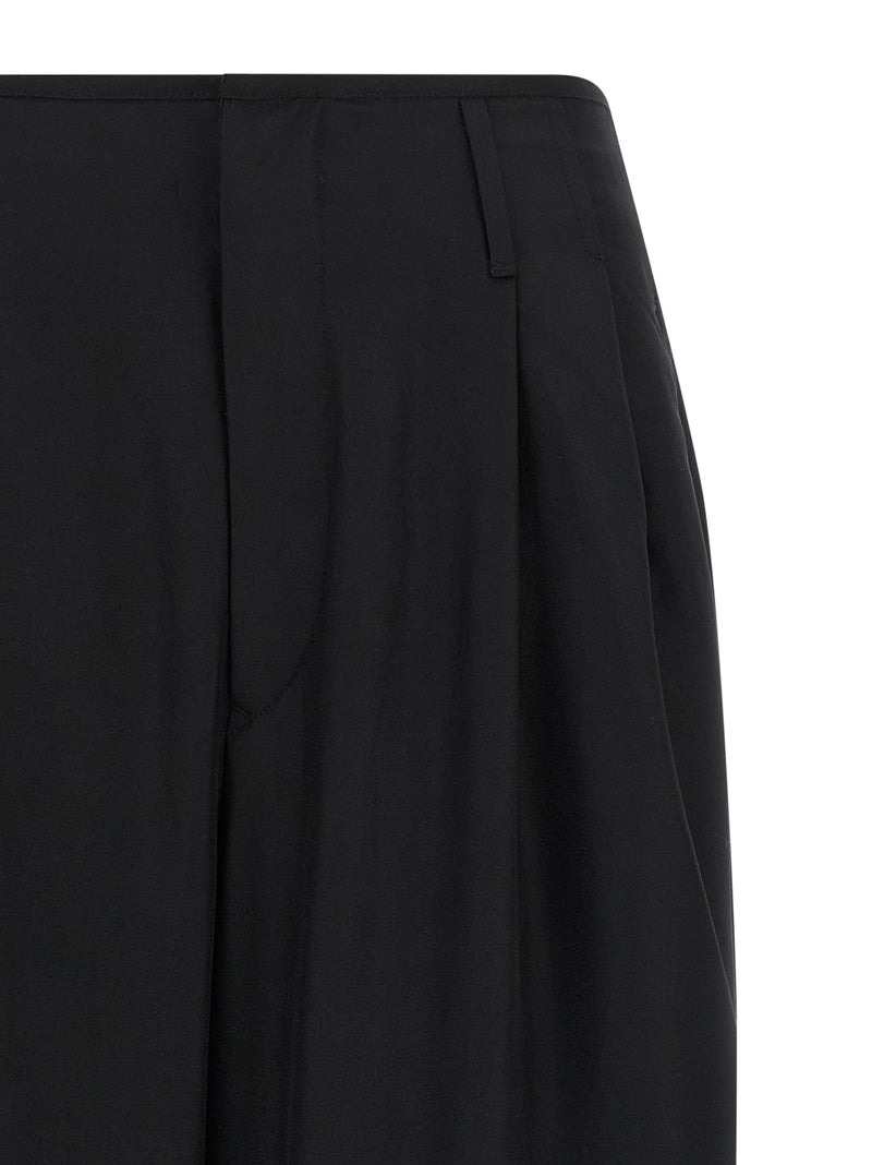 Pantalons Casual Noirs en Viscose Darkpark - Modèle Diana