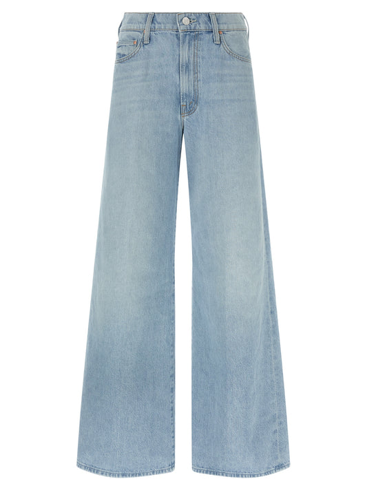 Mother Denim Ditcher Roller Skimp Light Blue Jeans