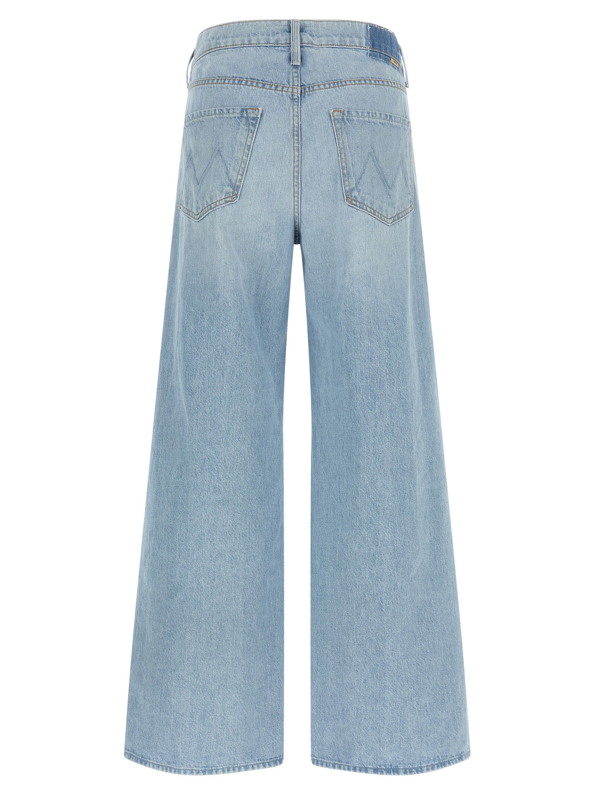 Mother Denim Ditcher Roller Skimp Light Blue Jeans