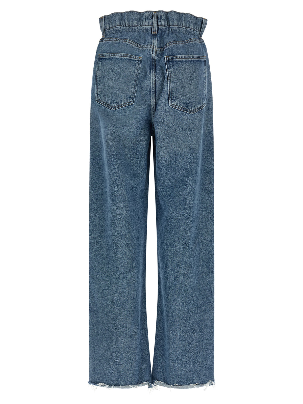 Jean droit en coton bleu Agolde