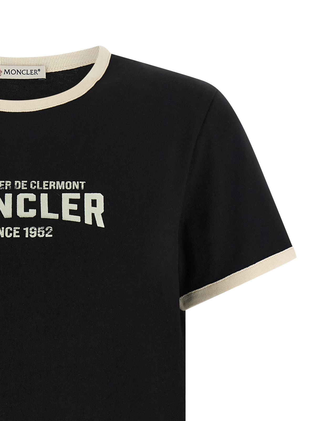 T-shirt Moncler en coton noir
