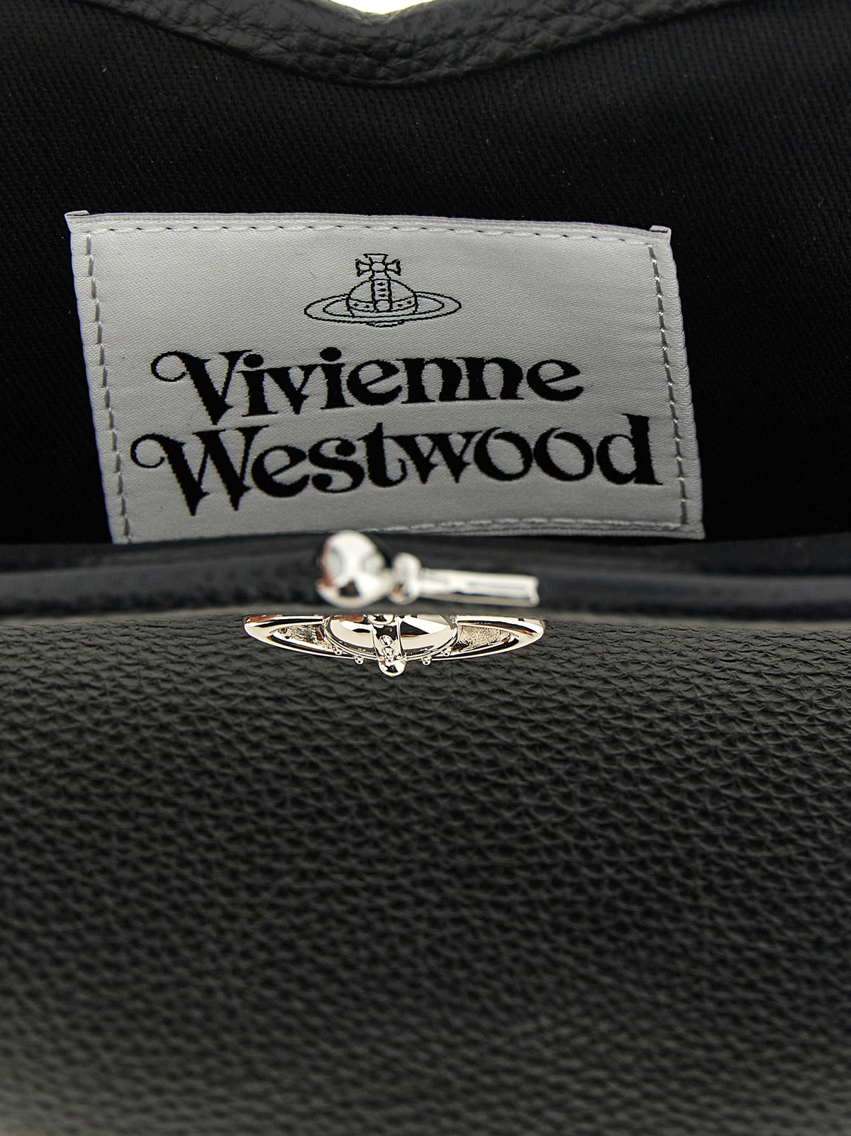 Sac à main Vivienne Westwood en polyéthylène noir