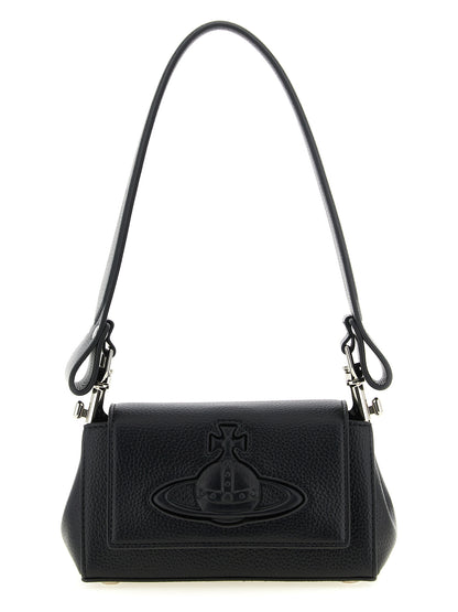Vivienne Westwood Black Polyethylene Shoulder Bag