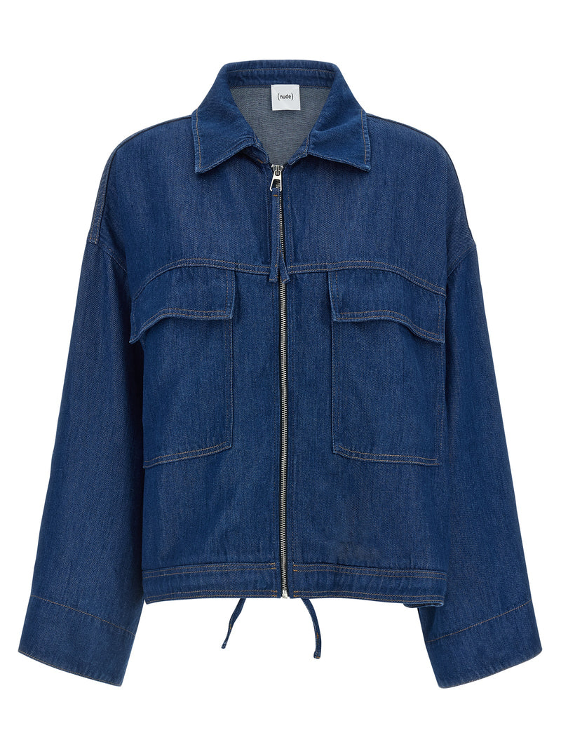 NUDE Blue Tencel Denim Jacket