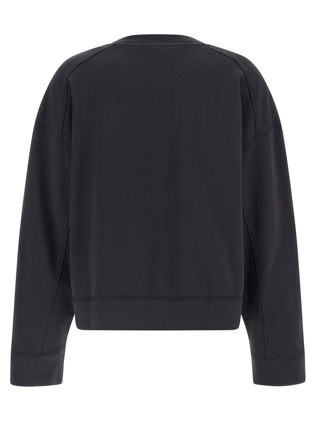 Sweat-shirt Ganni en coton biologique noir