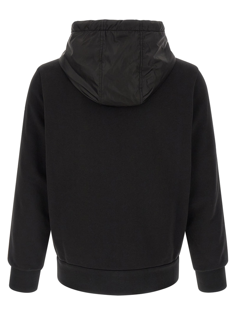 Moncler Sweat-shirt en polyamide noir