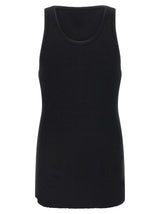 Thom Krom ‘947’ Black Cotton Sleeveless T-Shirt