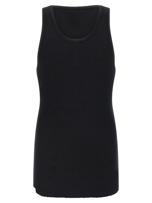 Thom Krom Black Cotton Sleeveless T-Shirt - Model 947
