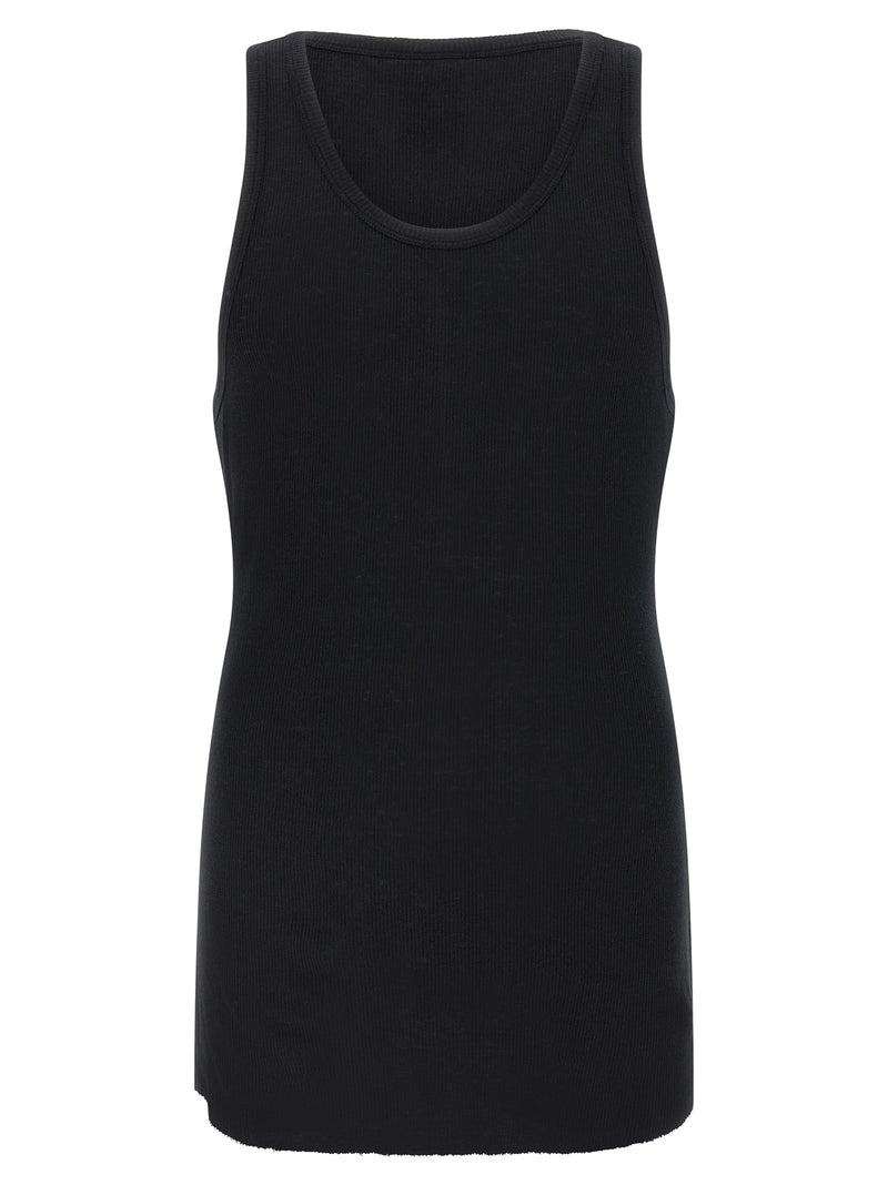 Thom Krom Black Cotton Sleeveless T-Shirt - Model 947