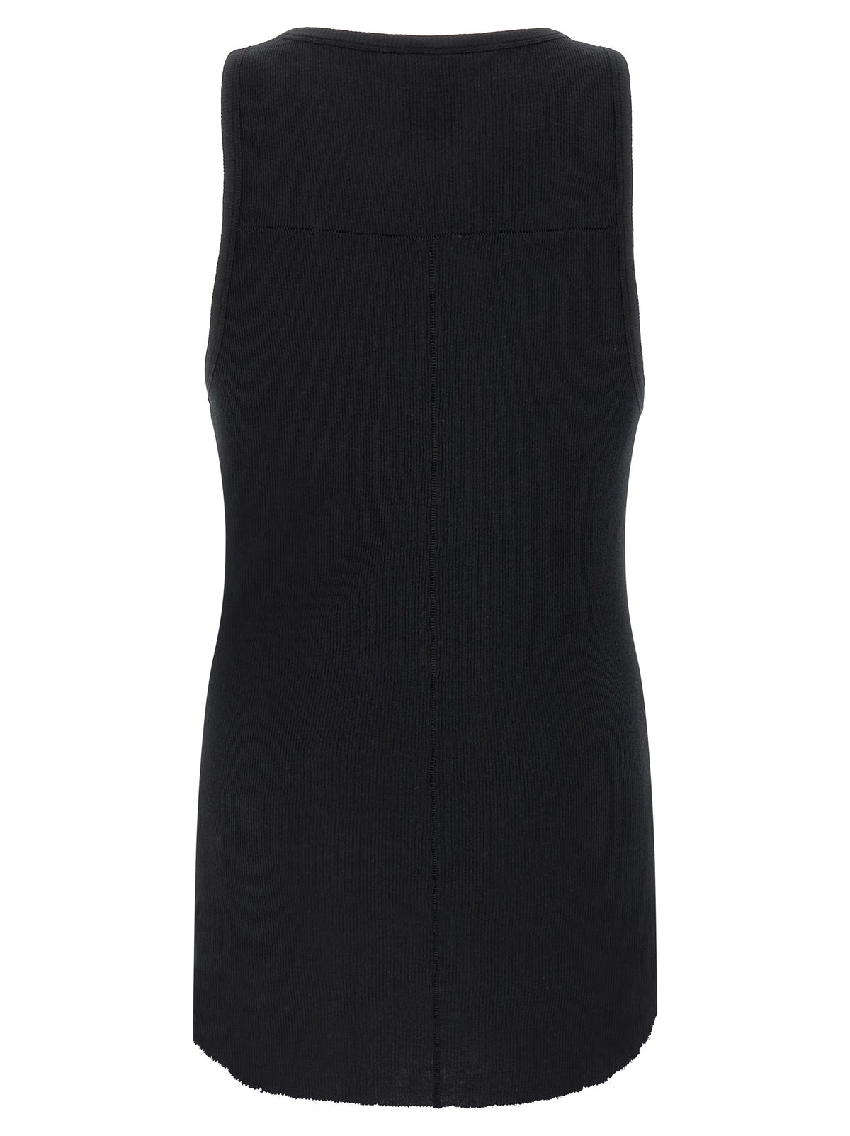 Thom Krom ‘947’ Black Cotton Sleeveless T-Shirt