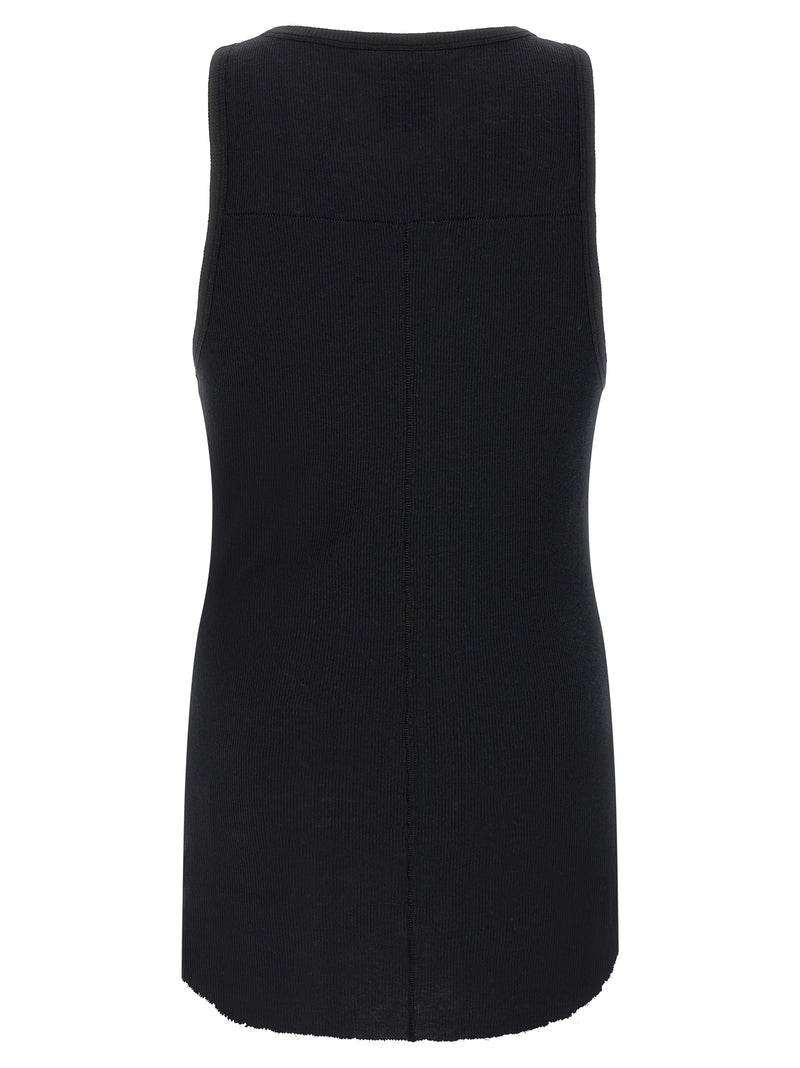 Thom Krom Black Cotton Sleeveless T-Shirt - Model 947