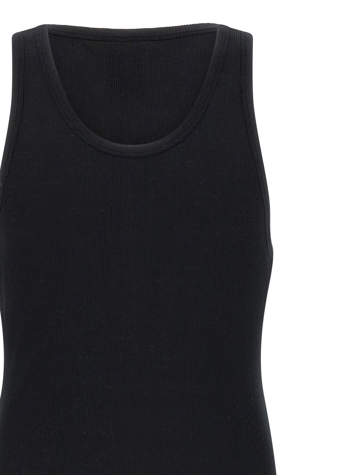 Thom Krom ‘947’ Black Cotton Sleeveless T-Shirt